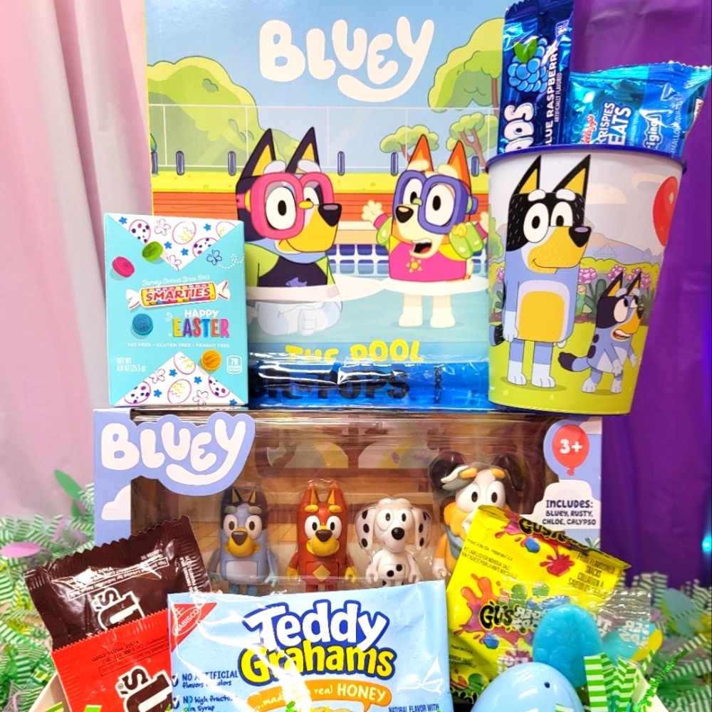 LOADED BLUEY EASTER BASKET